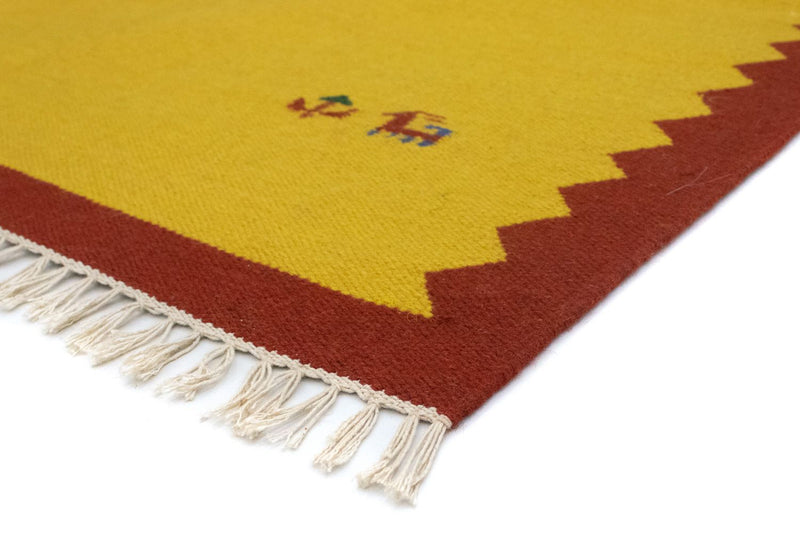 Moderní kilim Koberec 120x180cm - Vlněný koberec