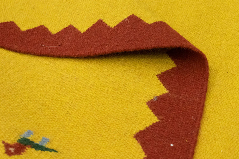 Moderní kilim Koberec 120x180cm - Vlněný koberec