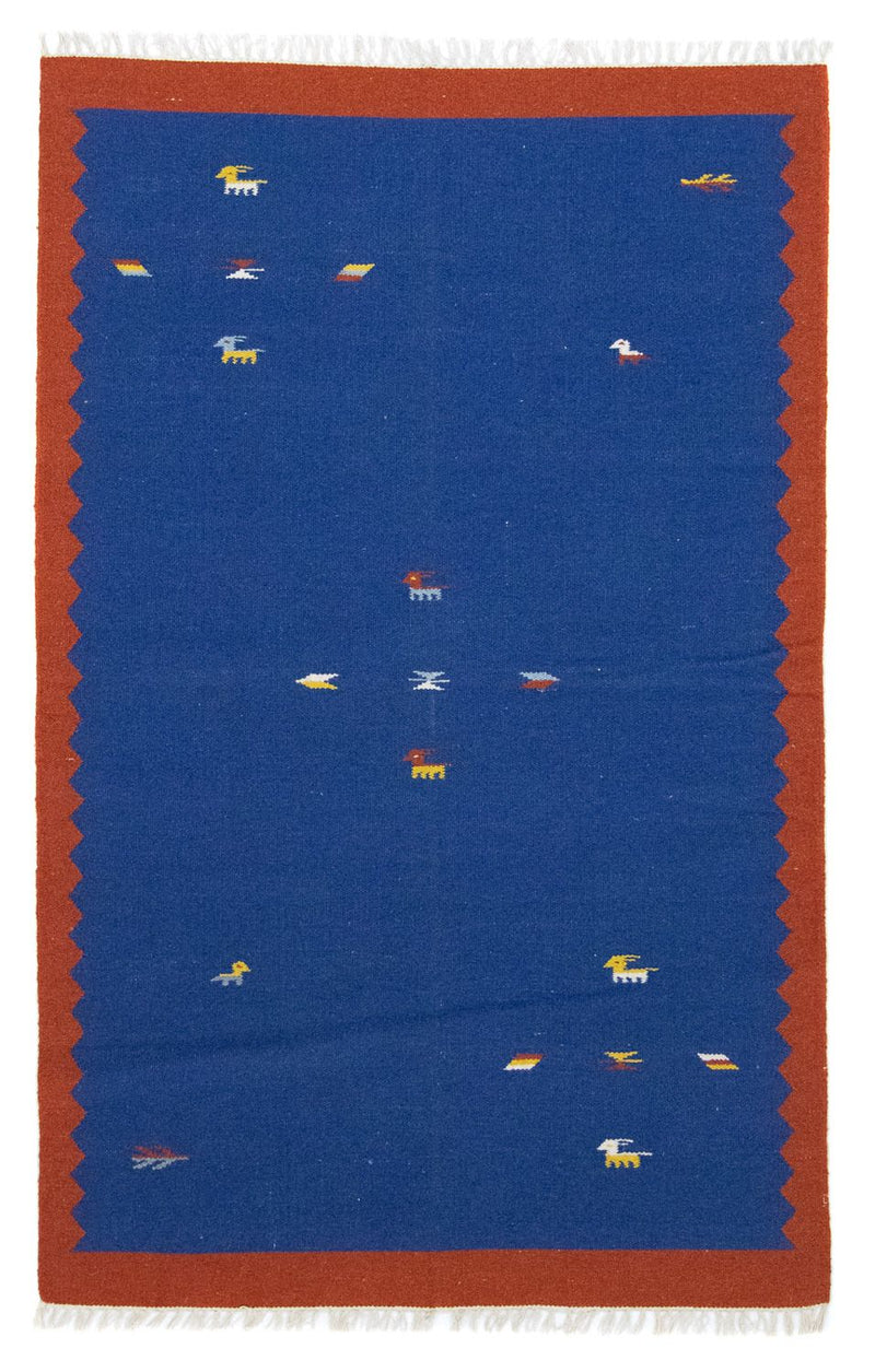 Moderní kilim Koberec 120x180cm - Vlněný koberec