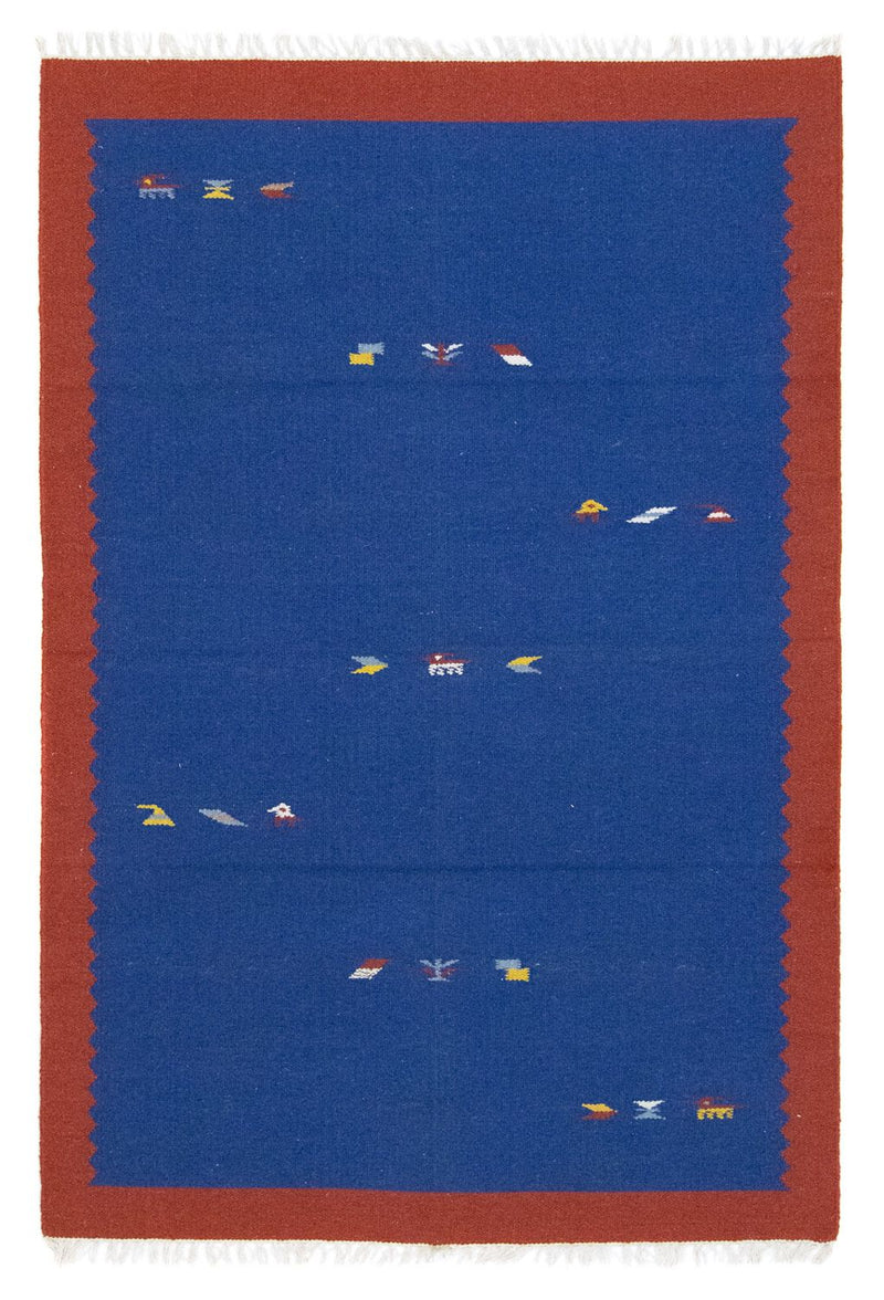Moderní kilim Koberec 120x180cm - Vlněný koberec