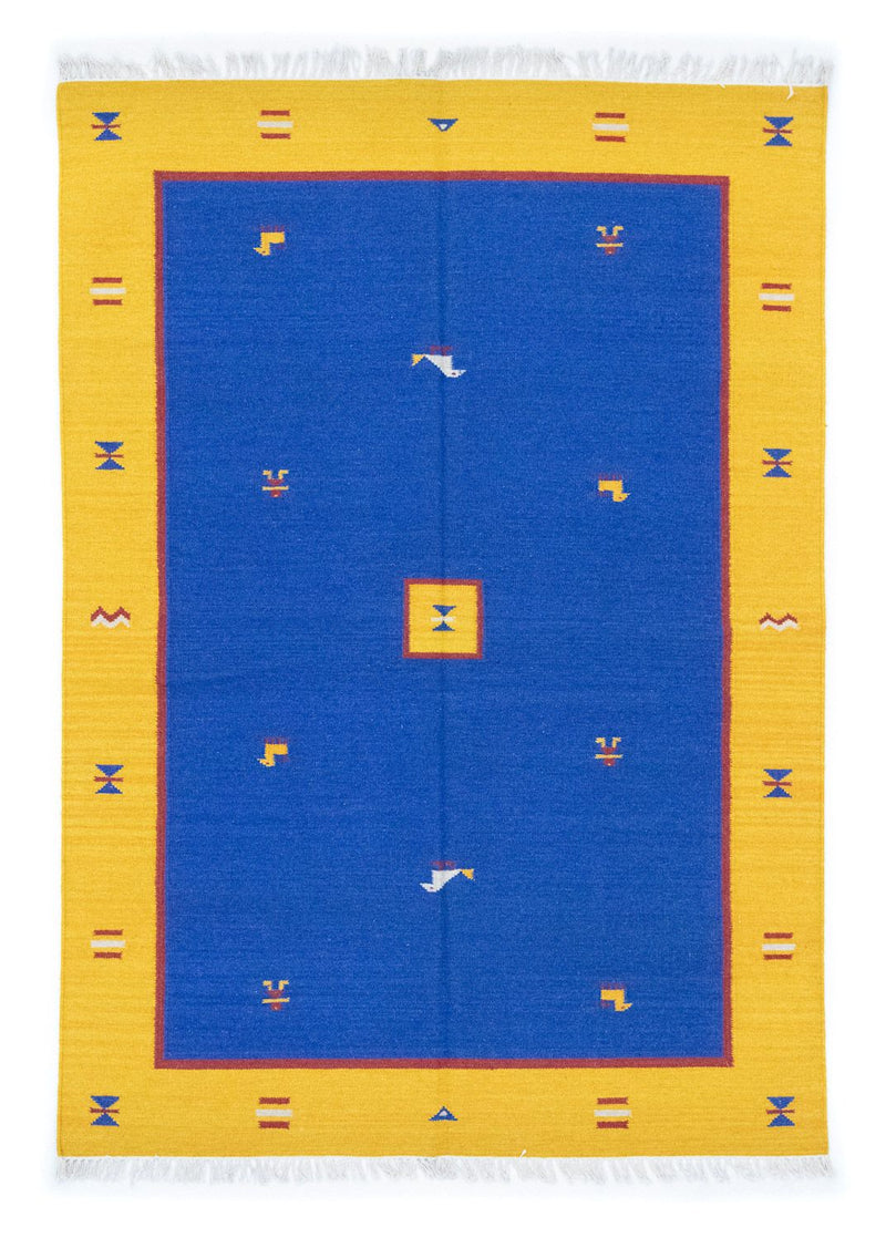 Moderní kilim Koberec 140x200cm - Vlněný koberec