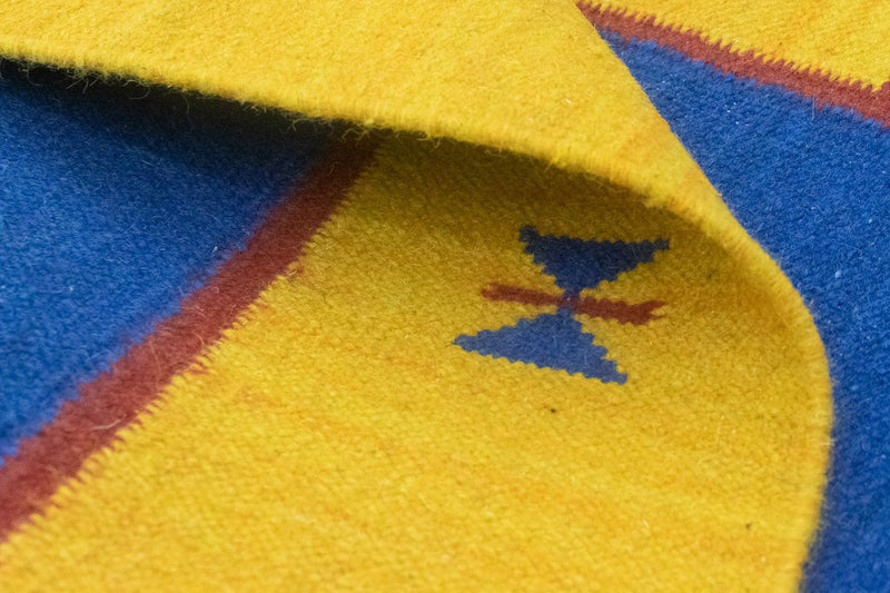 Moderní kilim Koberec 140x200cm - Vlněný koberec