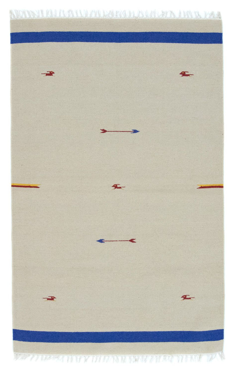 Moderní kilim Koberec 120x180cm - Vlněný koberec