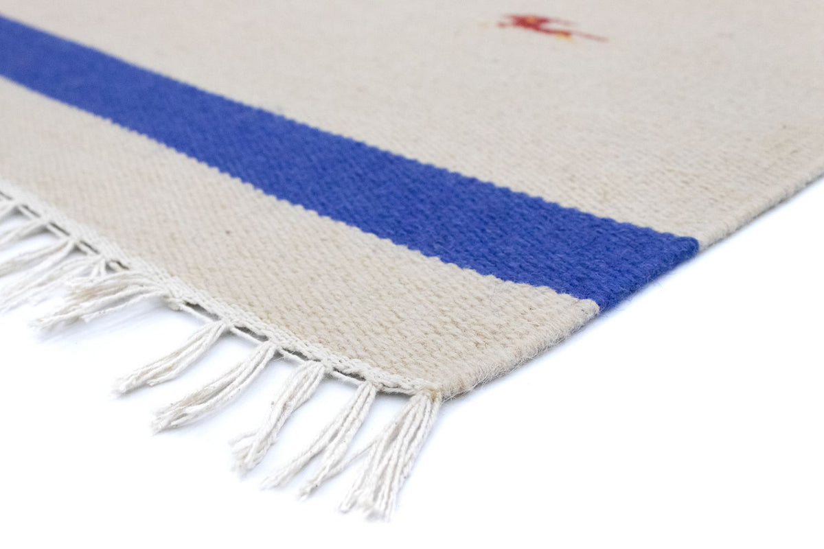 Moderní kilim Koberec 120x180cm - Vlněný koberec
