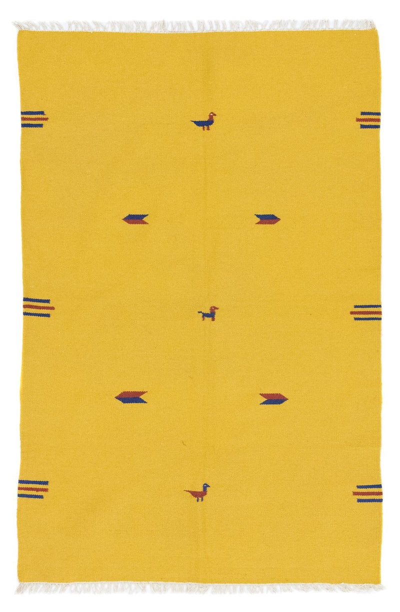 Moderní kilim Koberec 140x200cm - Vlněný koberec