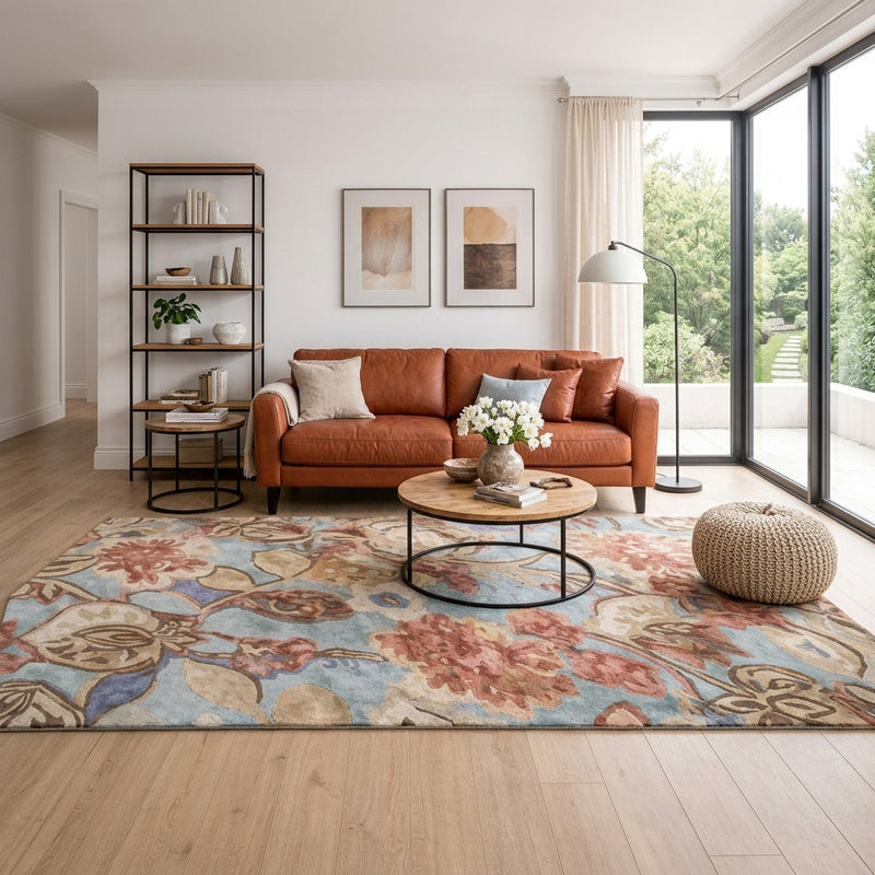 Designový koberec FloralThreads - Designerteppich