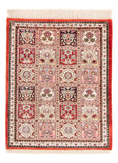 Qom hedvábí Koberec 58x71cm - Perský koberec