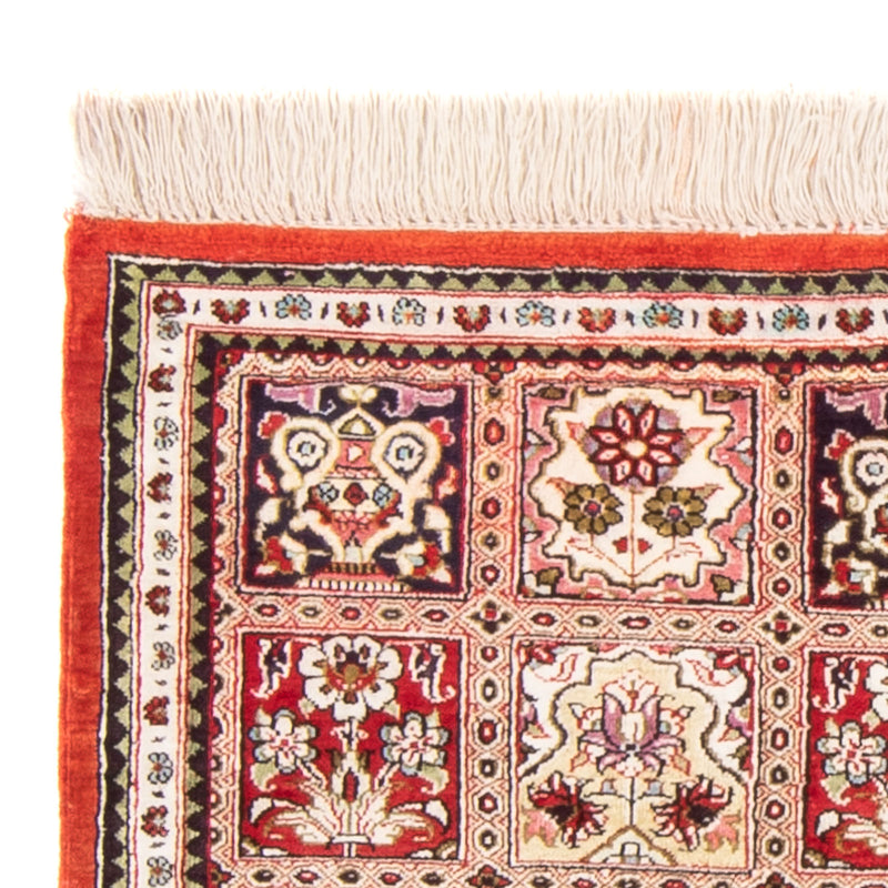 Qom hedvábí Koberec 71x58cm - Perský koberec