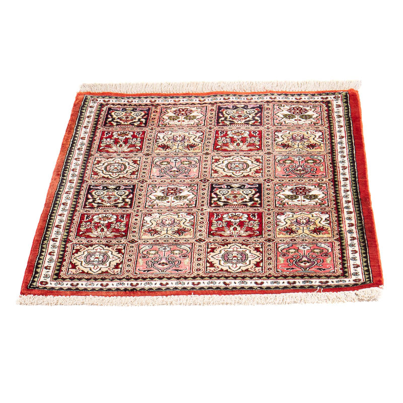 Qom hedvábí Koberec 71x58cm - Perský koberec