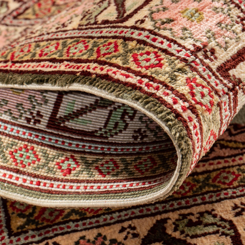 Orientální koberec - Hereke - 61 x 41 cm - vícebarevné