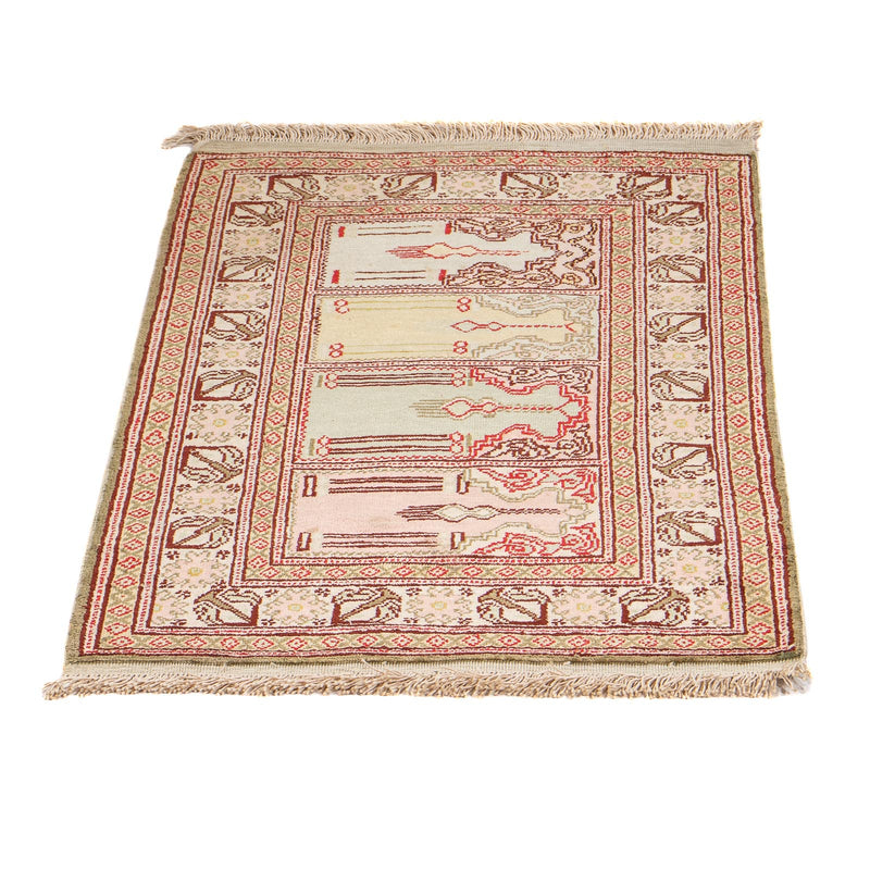 Orientální koberec - Hereke - 61 x 41 cm - vícebarevné