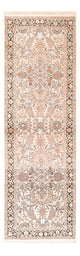 Runner Hedvábný koberec - Kašmírské hedvábí - 280 x 96 cm - růžová