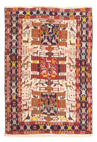 Hedvábný kilim Koberec 109x135cm – product image