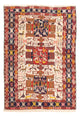 Hedvábný kilim Koberec 109x135cm
