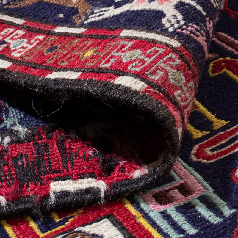 Hedvábný kilim Koberec 109x135cm