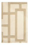 Vlněný koberec 60x90cm - Vlněný koberec - Obdélníkový / Béžová / 60 x 90 cm Obdélníkový