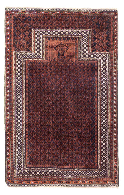 Balúčský koberec 96x146cm - Orientální koberec - tmavě modrá