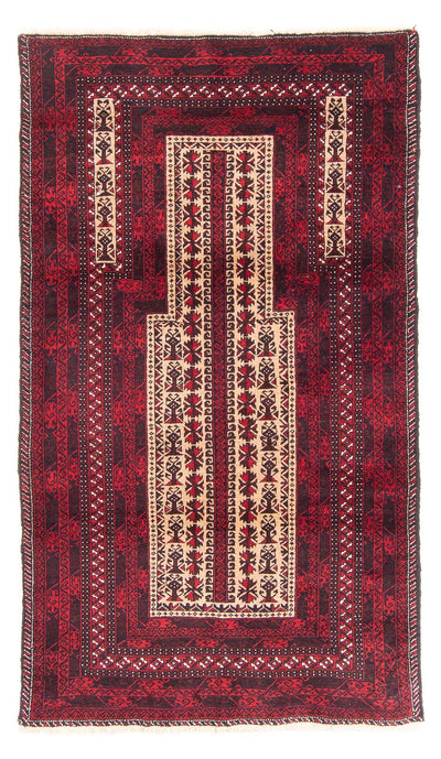Balúčský koberec 93x154cm - Orientální koberec - béžová
