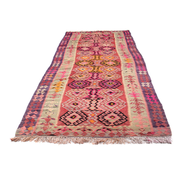 Starý kilim Koberec 129x374cm