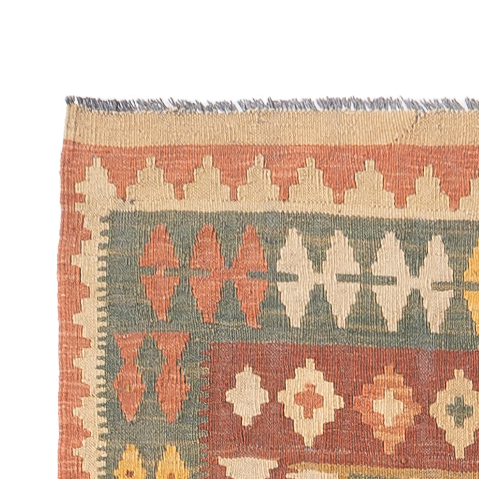 Kilim Maimana Koberec 95x315cm - Vlněný koberec