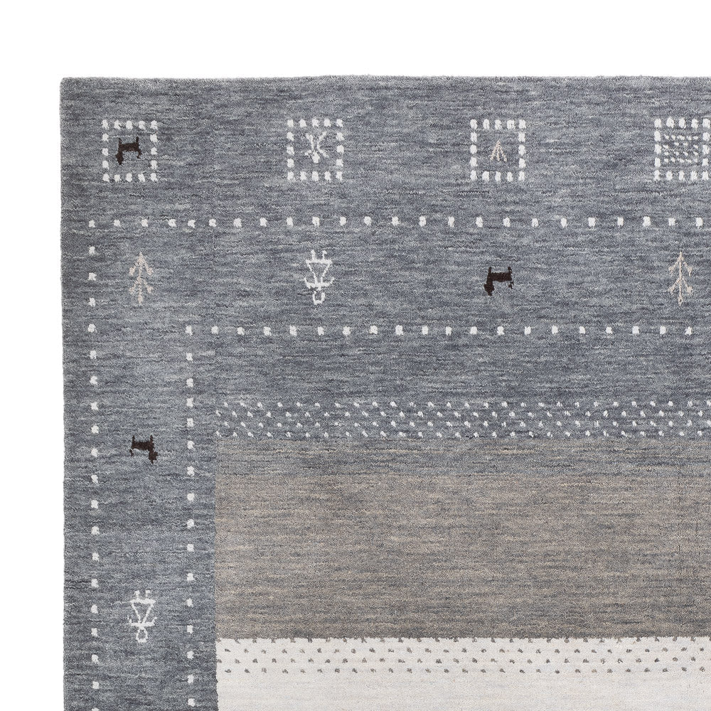 Loribaft Loom Koberec 170x240cm - Vlněný koberec