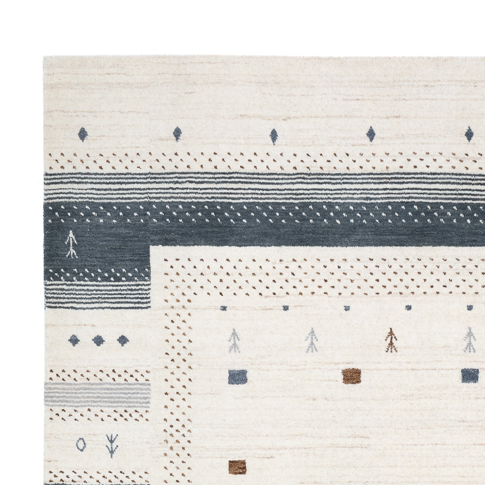 Loribaft Loom Koberec 170x240cm - Vlněný koberec