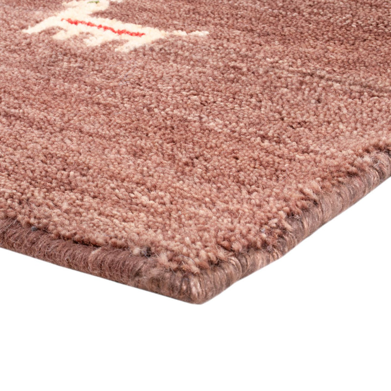 Gabbeh Loom Koberec 150x150cm - Vlněný koberec