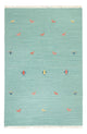 Kelimský koberec - Trendy - 240 x 160 cm - tyrkysová