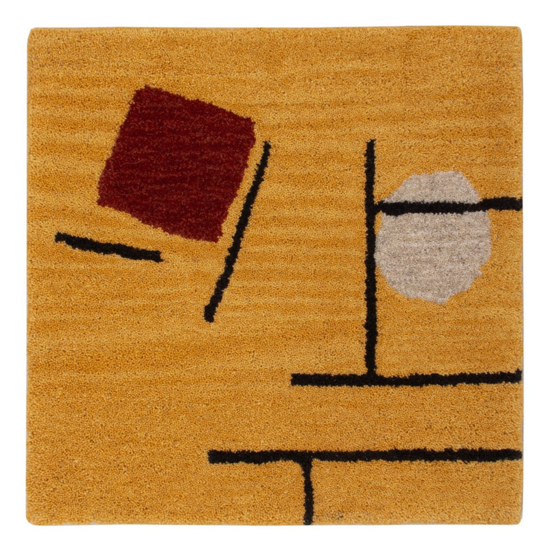 Vlněný koberec 47x47cm - Vlněný koberec