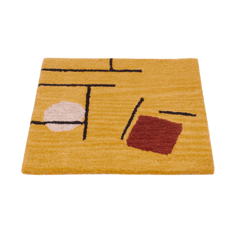 Vlněný koberec 47x47cm - Vlněný koberec