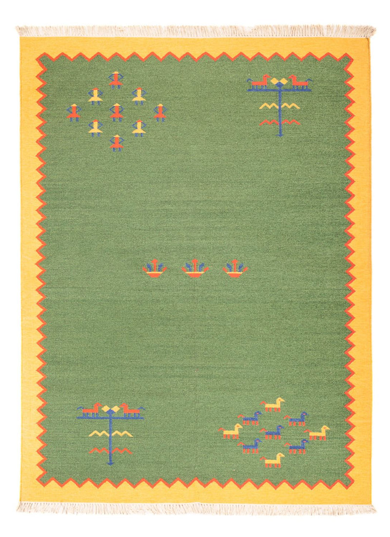 Moderní kilim Koberec 170x240cm - Vlněný koberec