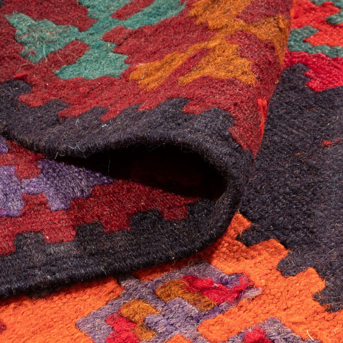 Starý kilim Koberec 145x385cm