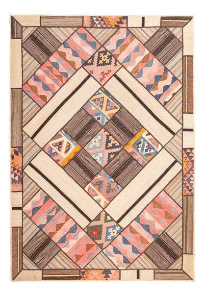 Patchworkový koberec 160x230cm - Perserteppich Wollteppich