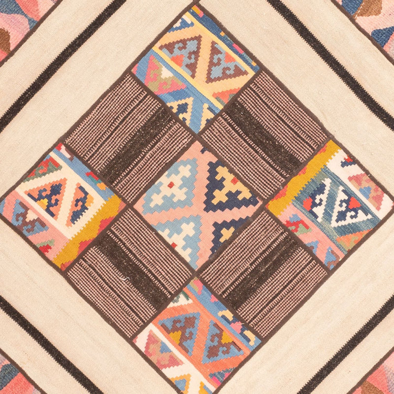 Patchworkový koberec 160x230cm - Perserteppich Wollteppich