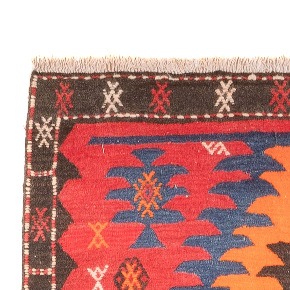 Starý kilim Koberec 155x430cm