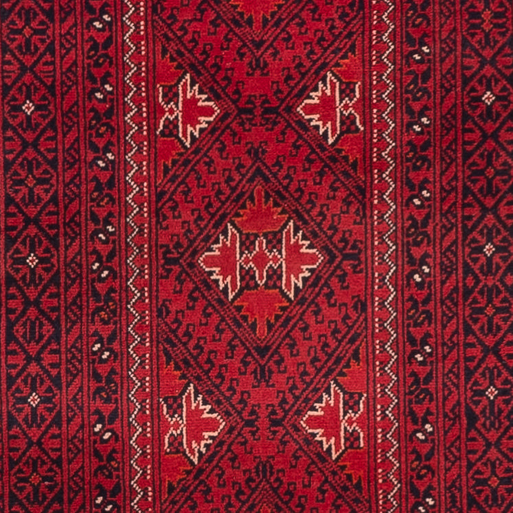 Afghánský koberec 388x77cm - Orientální koberec