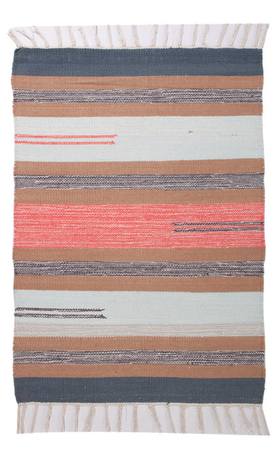 Moderní kilim Koberec 60x90cm - vícebarevný