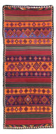 Starý kilim Koberec 395x160cm