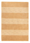 Gabbeh Loom Koberec 121x183cm - Vlněný koberec - Obdélníkový / Béžová / 121 x 183 cm Obdélníkový