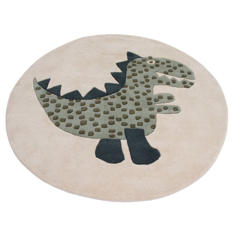 Dinosaurus Dětský koberec Kulatý