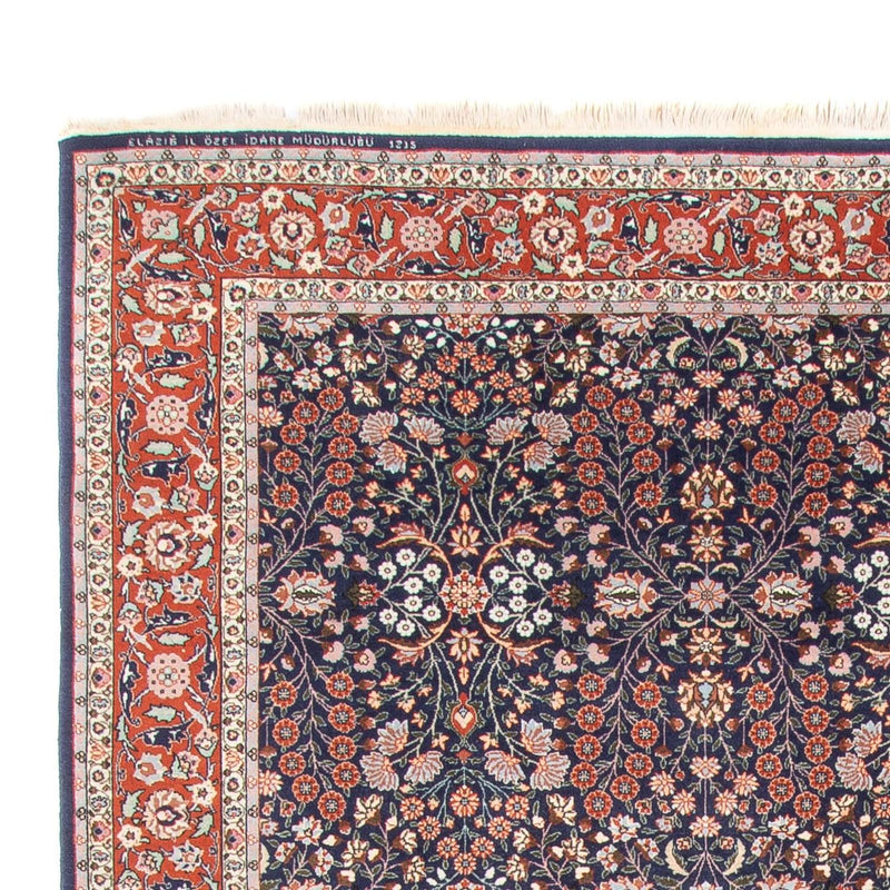 Orientální koberec - Hereke - 363 x 237 cm - tmavě modrá