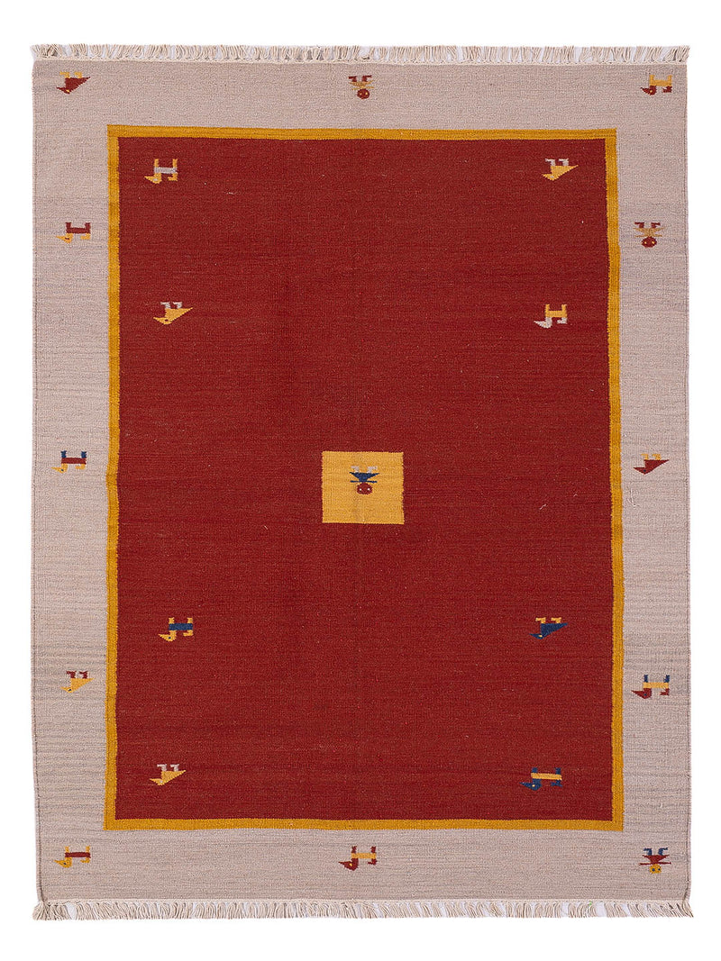 Moderní kilim Koberec - Vlněný koberec