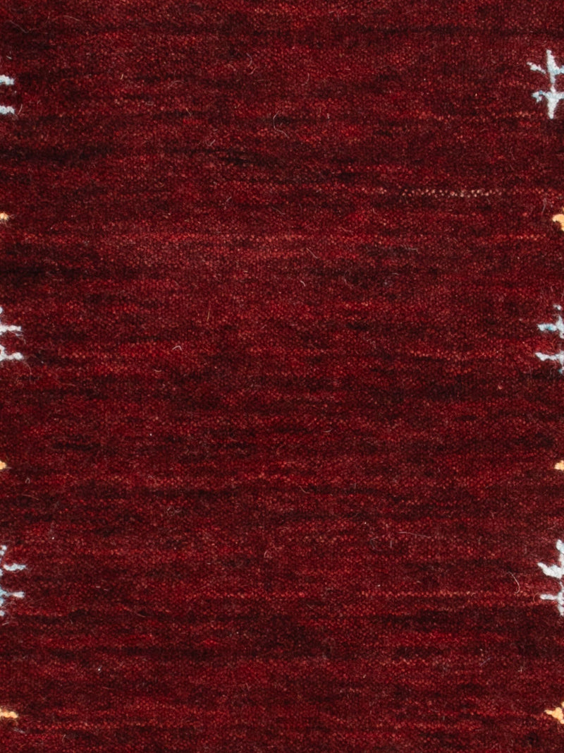 Gabbeh koberec - Loribaft Softy - 90 x 60 cm - karamelová