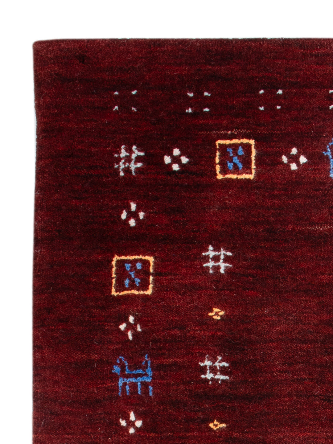Gabbeh koberec - Loribaft Softy - 90 x 60 cm - karamelová