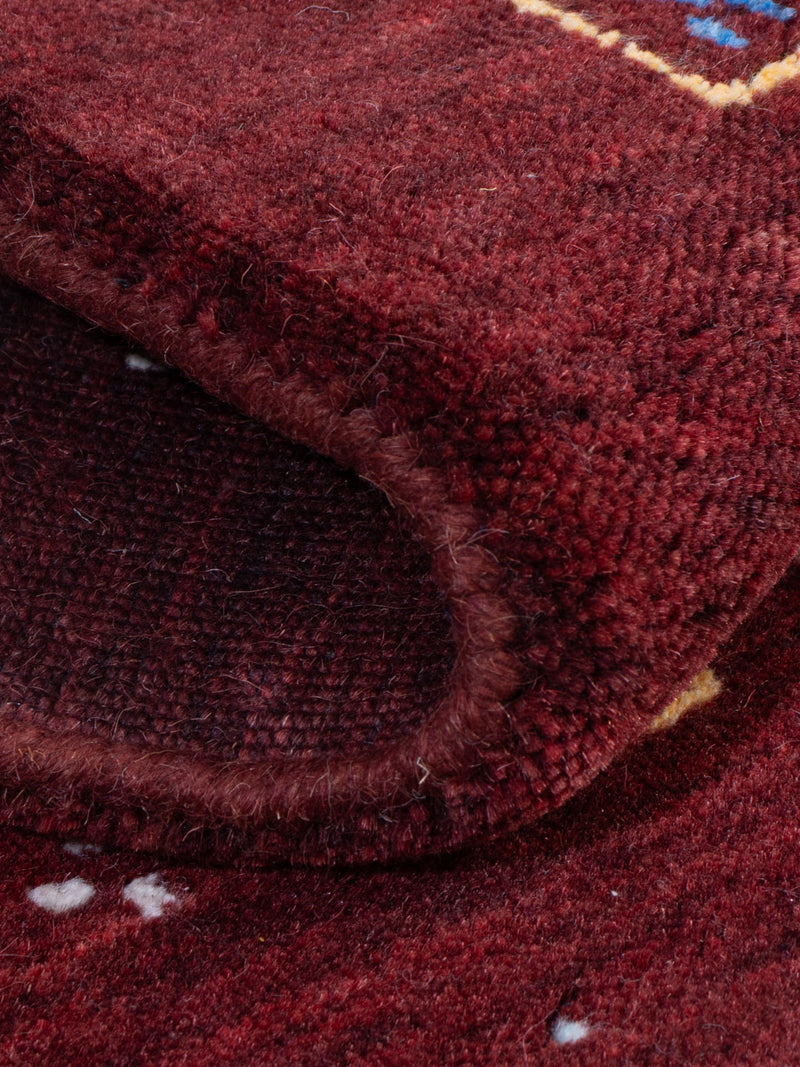 Gabbeh koberec - Loribaft Softy - 90 x 60 cm - karamelová