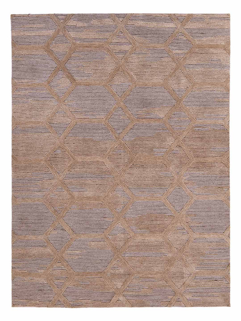 Designový koberec - 330 x 240 cm - karamelová