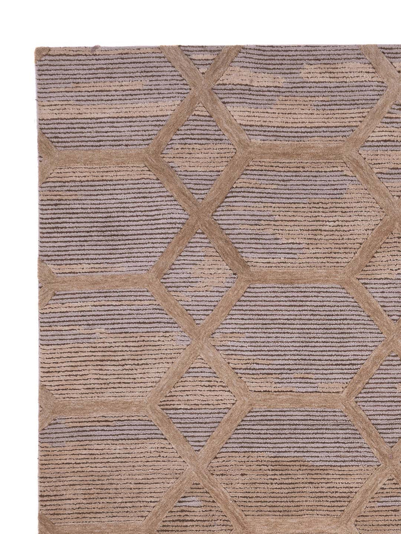 Designový koberec - 330 x 240 cm - karamelová