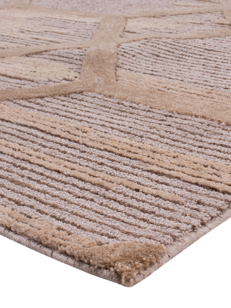 Designový koberec - 330 x 240 cm - karamelová
