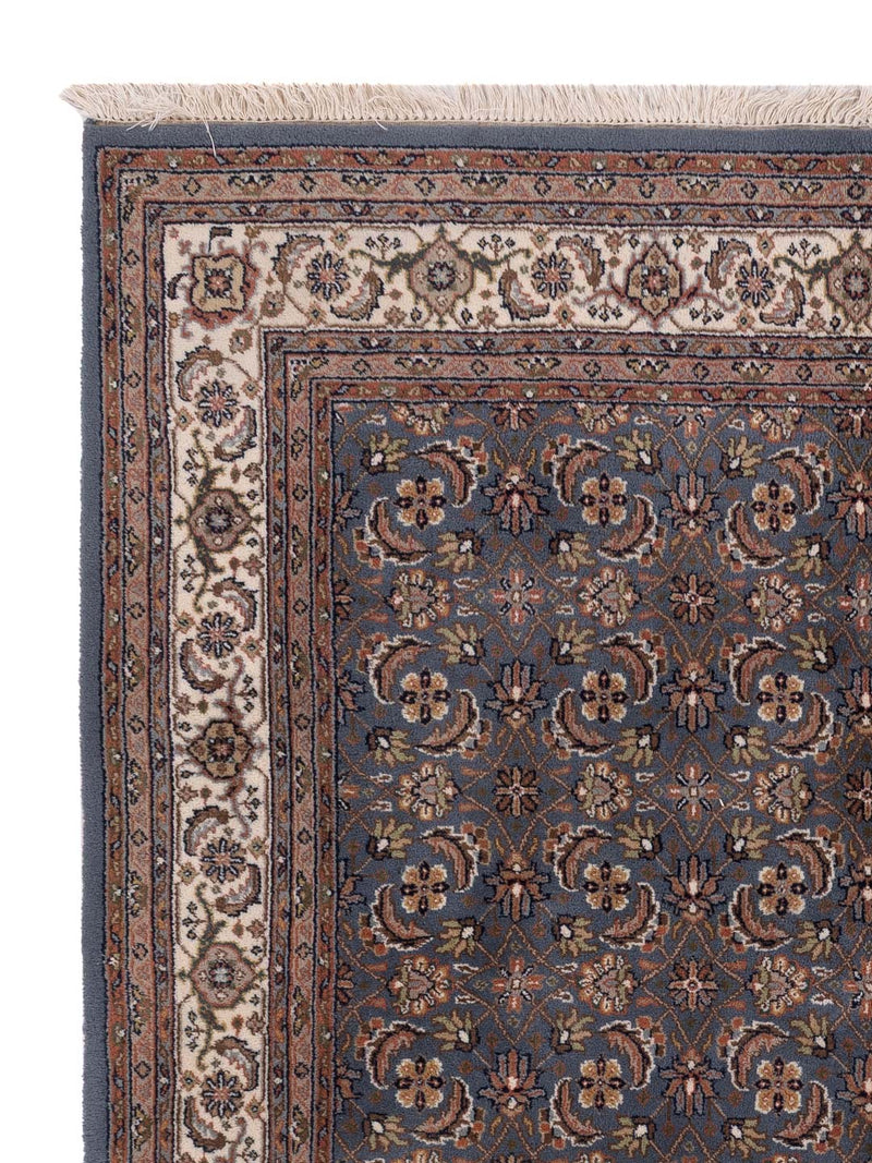 Orientální koberec - Keshan - Indus čtvercový  - 200 x 200 cm - karamelová