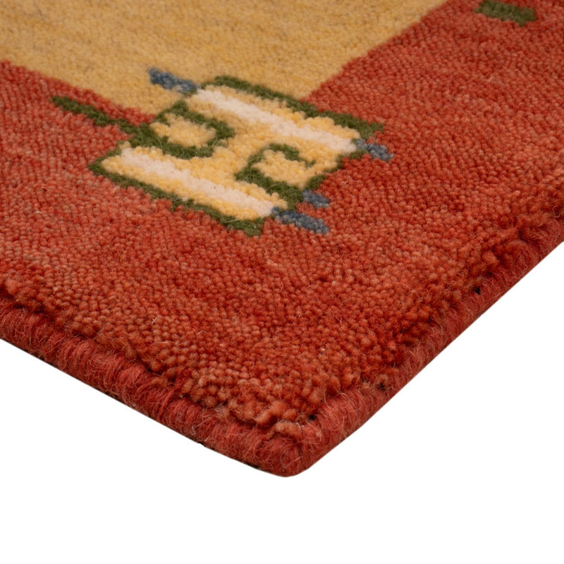 Gabbeh Loom Koberec 90x60cm - Vlněný koberec